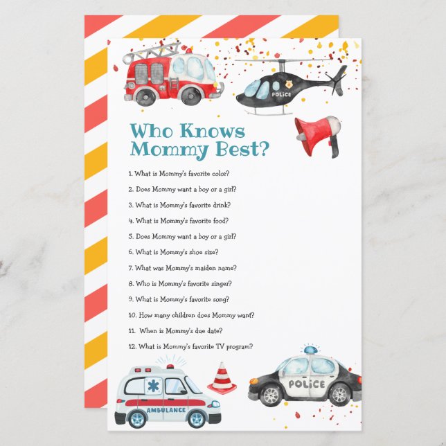 Sound der Alarmanlage Baby Shower kennt Mommy Best (Vorne/Hinten)