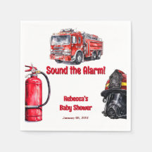 Sound der Red Fire Truck Boy Baby Dusche