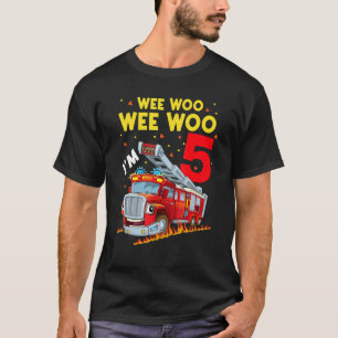 Sound Die Erinnerung, ich bin 5 Geburtstag Jungen T-Shirt