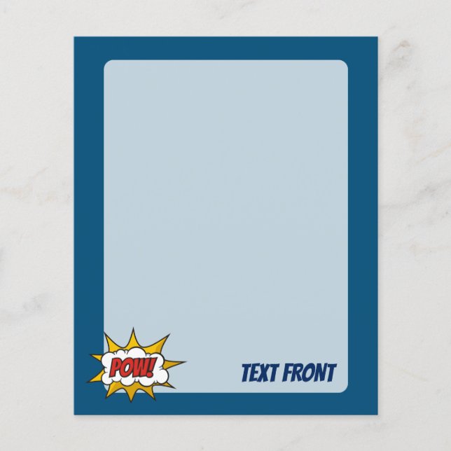 Sound-Effekt des Comic Flyer (Vorne)