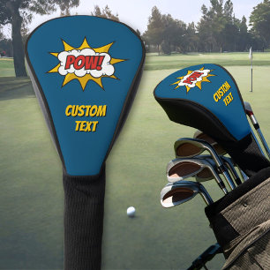 Sound-Effekt des Comic Golf Headcover