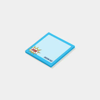 Sound-Effekt des Comic Post-it Klebezettel