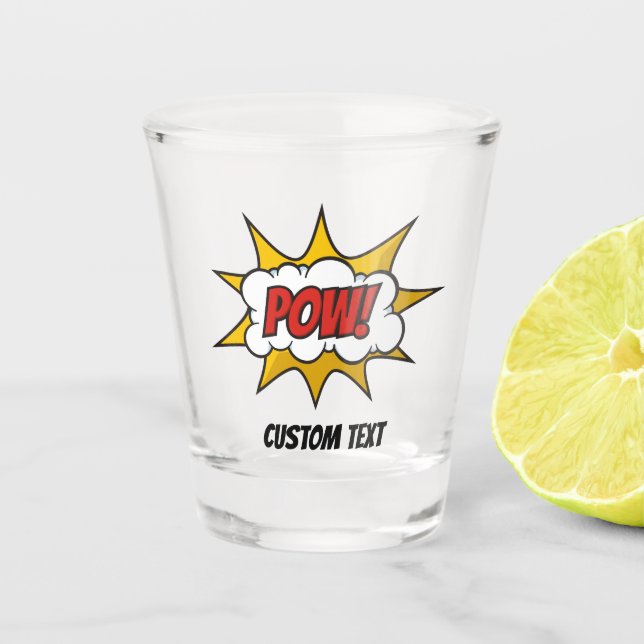 Sound-Effekt des Comic Schnapsglas (Vorderseite)