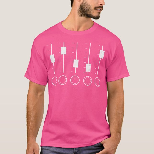 Sound Engineer Tonmeister Mixer Electro Audio Acou T-Shirt (Vorderseite)