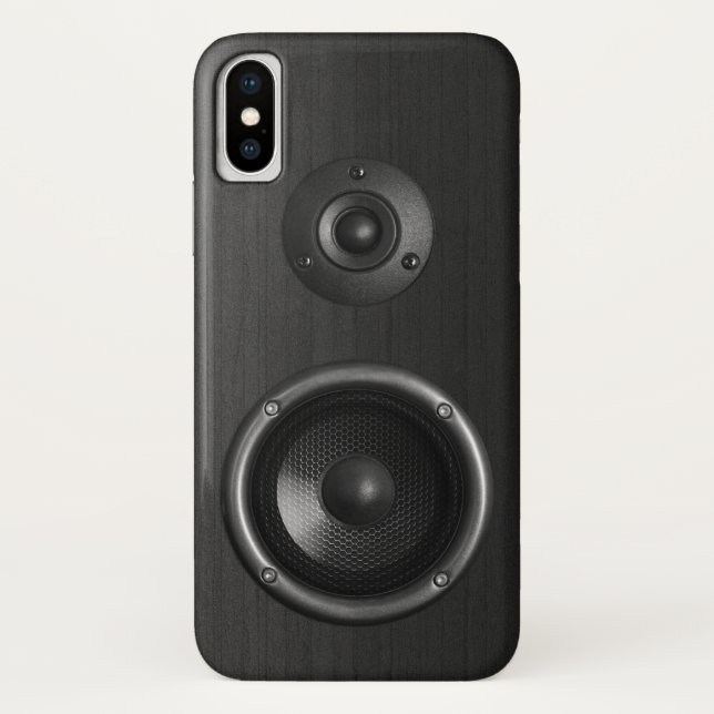 Sound Lautsprecher Funny Music Case-Mate iPhone Hülle (Rückseite)