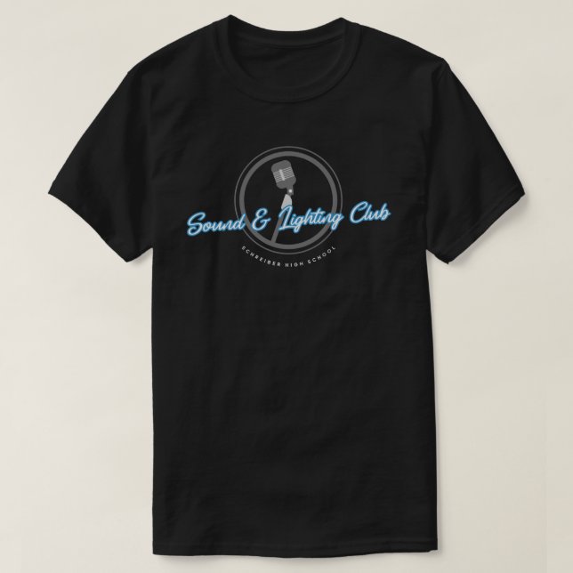 Sound & Lighting Club Shirt - Design 1 (Design vorne)