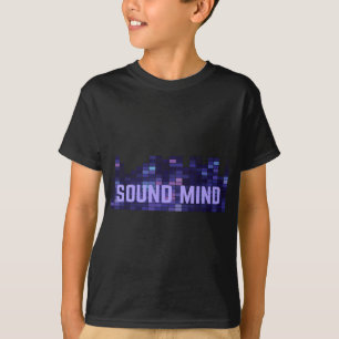 Sound-Mind-LED blinkt Audio Kontrolle Night Club T-Shirt