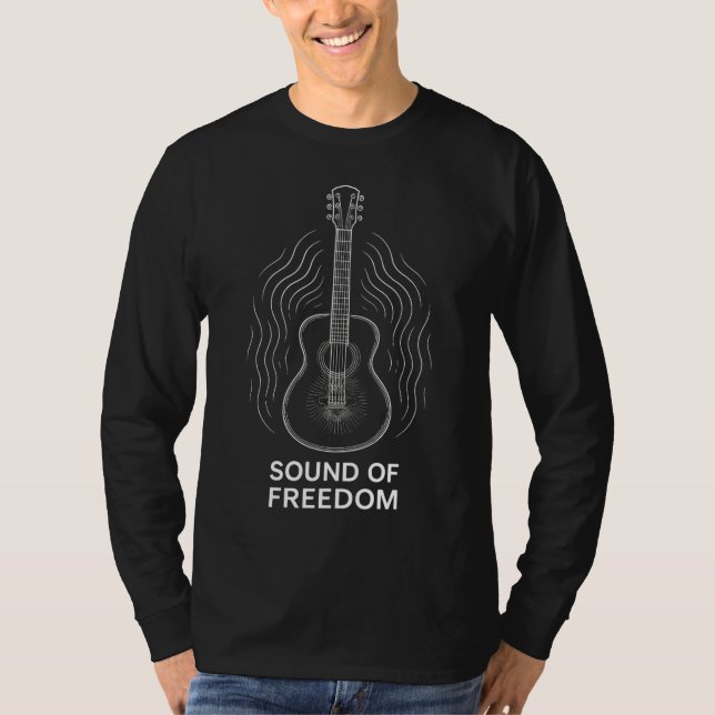 Sound of Freedom – Sacred Strings T-Shirt (Vorderseite)