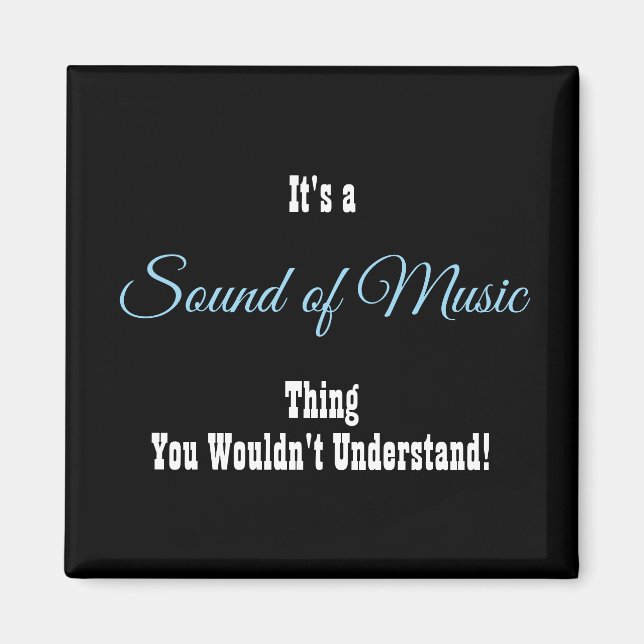 Sound of Music Magnet (Vorne)