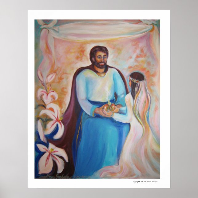 Sound of the Lilies by Sue Ann Jackson Poster (Vorne)