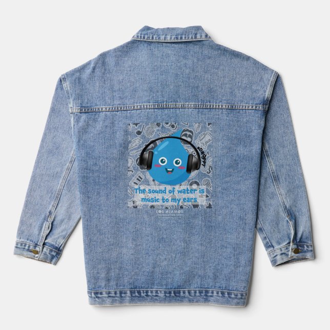 Sound of Water Denim Jacket Jeansjacke (Rückseite)