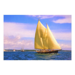 Sound segeln fotodruck