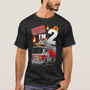 Sound The Alarm Ich bin 2 Motor Feuerwehrmann 2. T-Shirt