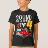 Sound The Alarm Ich bin 4 Feuerwehrmann Motor Feue