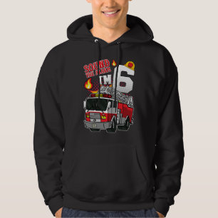 Sound The Alarm Ich bin 6 Feuerwehrmänner Männer Hoodie