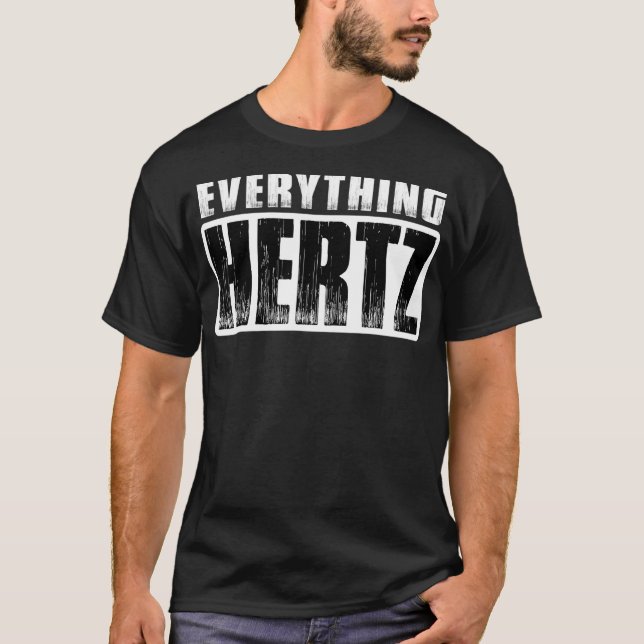 SOUND TYP AUDIO ENGINEER HERTZ T-Shirt (Vorderseite)