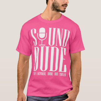 Sound Typ Audio Engineer Mixer gibt Electro Tonm T-Shirt