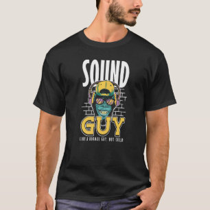 Sound-Typ wie normaler Typ, aber Cooler Audio-Inge T-Shirt