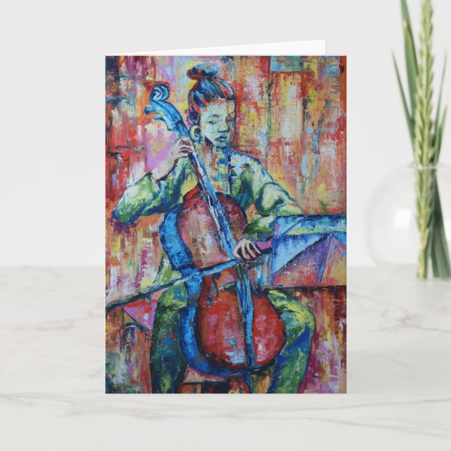 Sound und Musik II - Grußkarte Karte (Vorderseite)