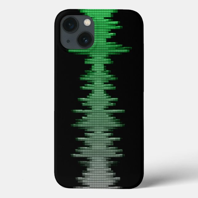Sound Wave Audiophile iPhone Case (Rückseite)