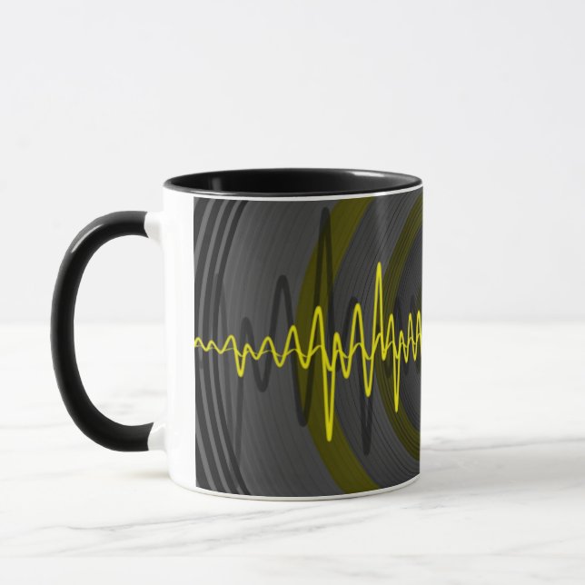 Sound Yellow Dark Tasse (Links)