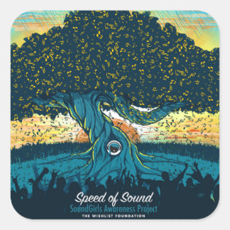 SoundGirls Awareness Project: Aufkleber auf dem Pl