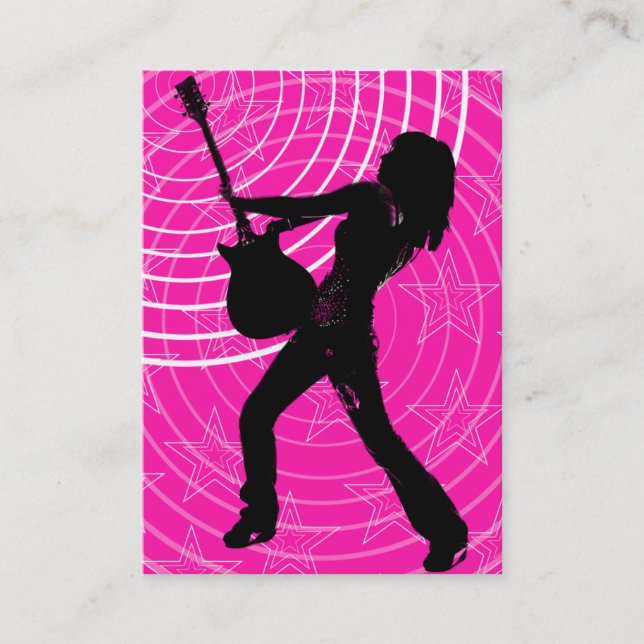 "Soundwave" mollige Karte (Vorderseite)