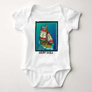 Soup and Sails Funny Gifts & Sammlerstücke Baby Strampler