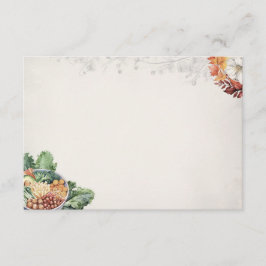 Soup Du Jour Basic Blank Recicard Begleitkarte