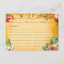 Soup Du Jour Reecipe Card Begleitkarte