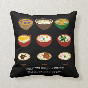 Soup Galore Design Throw Kissen