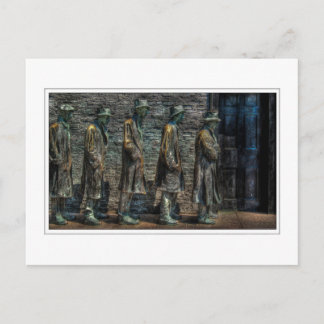 Soup Line Postkarte