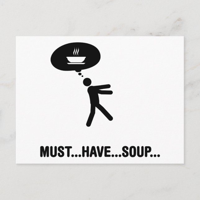 Soup Lover Postkarte (Vorderseite)