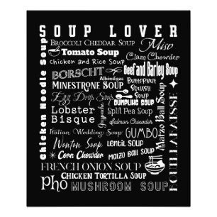 Soup Lover Soups Fotodruck