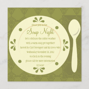 Soup Night Einladung