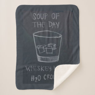 SOUP of the DAY, WHISKY mit H20 CROUTONS Sherpadecke