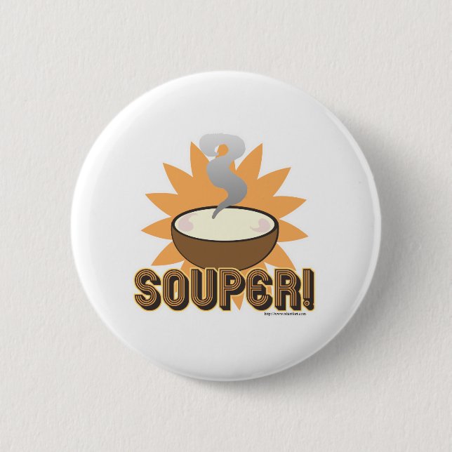 Souper! Button (Vorderseite)