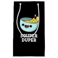Souper Duper Funny Soup Pun Dark BG
