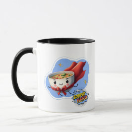 Souper Hero, Super Hero Soup Pun | Tasse
