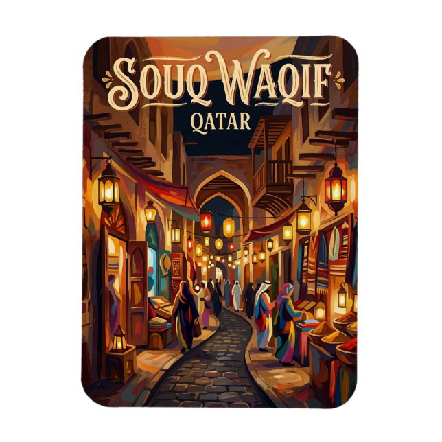 Souq Waqif Katar Magnet (Vertikal)