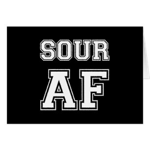 SOUR AF-KARTE