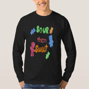Sour dann Sweet Sour Candy Patch Kinder T-Shirt