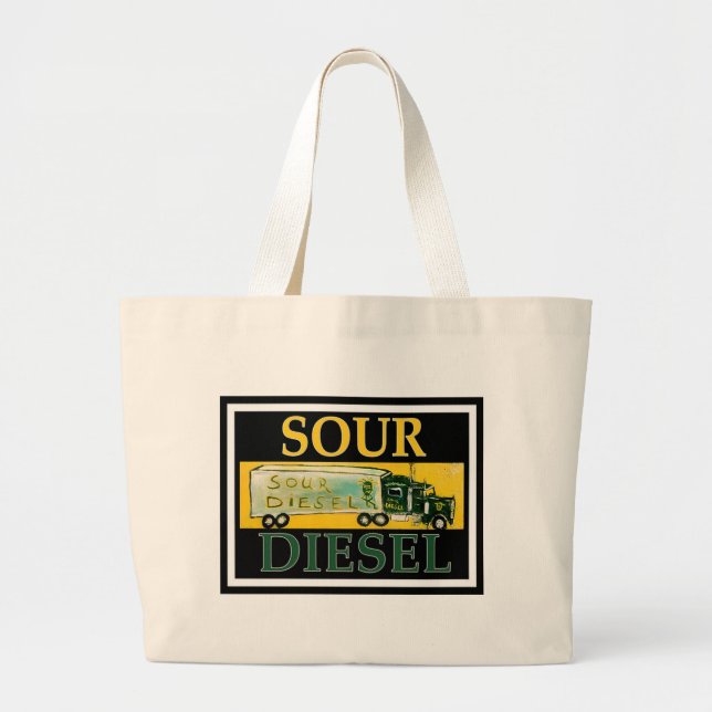 SOUR DIESEL JUMBO STOFFBEUTEL (Vorne)