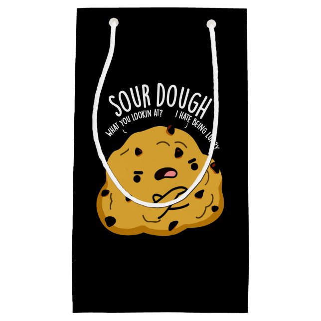 Sour Dough Funny Baking Pub Dark BG Kleine Geschenktüte (Vorderseite)