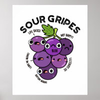 Sour Gripes Funny Frucht Grape Pub