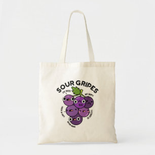 Sour Gripes Funny Frucht Grape Pub Tragetasche