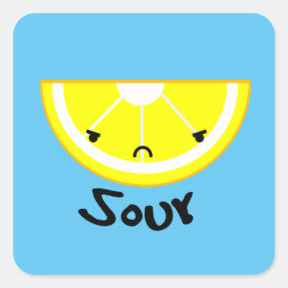 Sour Lemon Sticker