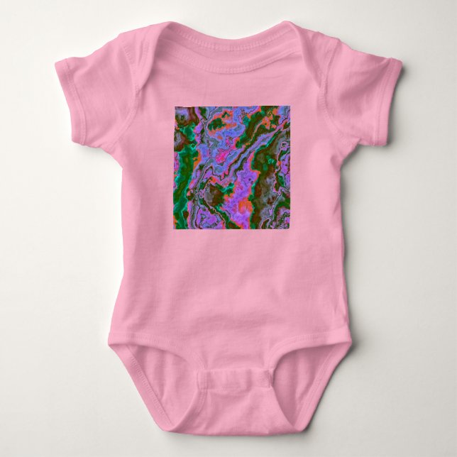 Sour Marble Baby Bodysuit Strampler (Vorderseite)