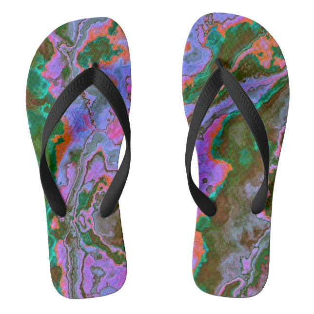 Sour Marble Flip Flops (Fußbett)