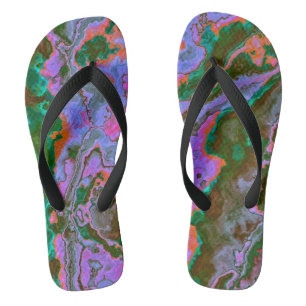 Sour Marble Flip Flops